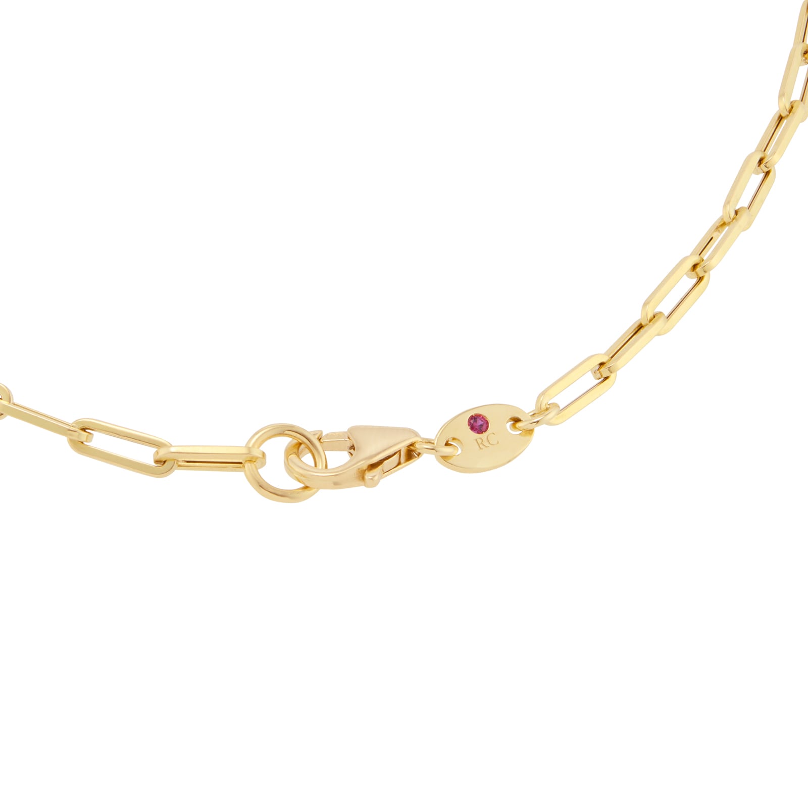 Roberto Coin Venetian Princess 18ct Yellow Gold Rhodonite & 0.14ct Diamond Pendant Roberto Coin Venetian Princess 18ct Yellow Gold Rhodonite & 0.14ct Diamond Pendant