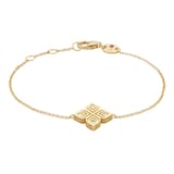 Roberto Coin Arabesque 18ct Yellow Gold Diamond Bracelet