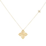 Roberto Coin Arabesque 18ct Yellow Gold Diamond Pendant