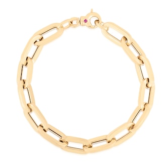 Roberto Coin 18K Yellow Gold Designer Gold Paperclip Link Bracelet Roberto Coin 18K Yellow Gold Designer Gold Paperclip Link Bracelet