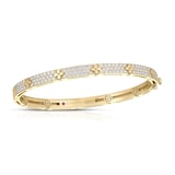 Roberto Coin 18K Rose Gold Love In Verona Diamond Bangle