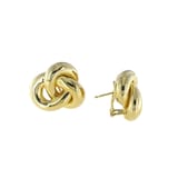 Roberto Coin 18K Yellow Gold Designer Gold Knot Stud Earrings