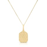 Roberto Coin 18K Yellow Gold Tiny Treasures Pickleball Paddle Necklace