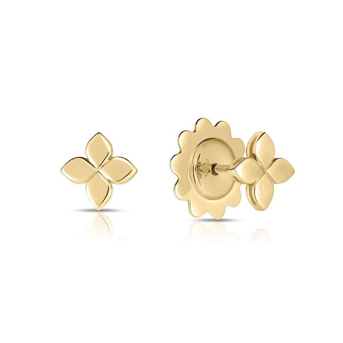 Roberto Coin 18K Yellow Gold Love In Verona Small Stud Earrings