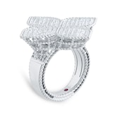 Roberto Coin Princess Flower 18ct White Gold 1.75ct Diamond Ring