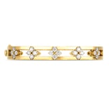 Roberto Coin Love In Verona 18ct Yellow Gold 1.60ct Diamond Bangle