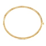 Roberto Coin Love In Verona 18ct Yellow Gold 1.60ct Diamond Bangle