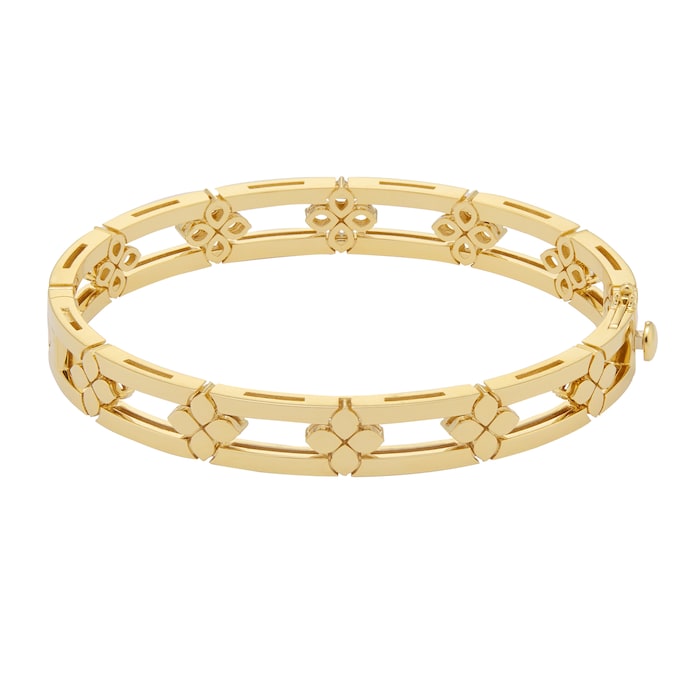 Roberto Coin Love In Verona 18ct Yellow Gold 1.60ct Diamond Bangle