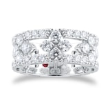 Roberto Coin Love In Verona 18ct White Gold 2.50ct Diamond Ring