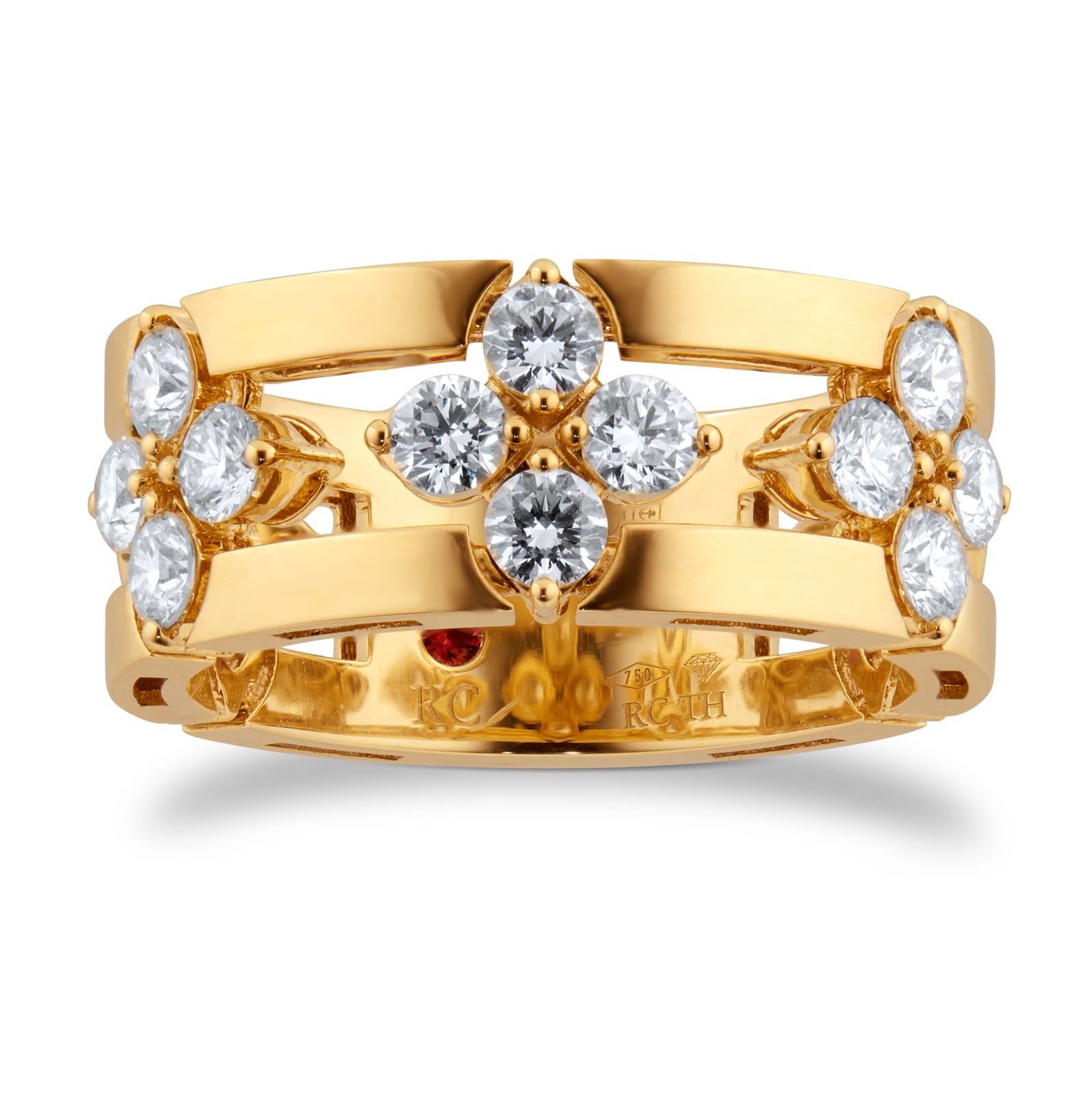 Roberto Coin Love In Verona 18ct Yellow Gold 1ct Diamond Ring Roberto Coin Love In Verona 18ct Yellow Gold 1ct Diamond Ring