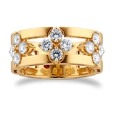 Roberto Coin Love In Verona 18ct Yellow Gold 1ct Diamond Ring