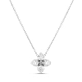 Roberto Coin Love In Verona 18ct White Gold 0.66ct Diamond Pendant