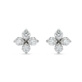 Roberto Coin Love In Verona 18ct White Gold 1.33ct Diamond Stud Earrings