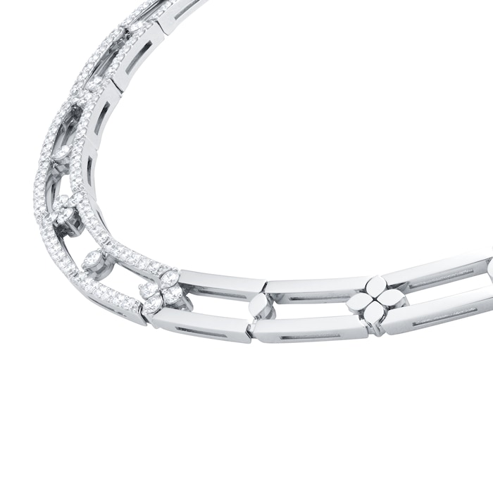 Roberto Coin Love In Verona 18ct White Gold 7.87ct Diamond Necklace