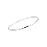 Roberto Coin 18K White Gold Designer Gold Oval Bangle