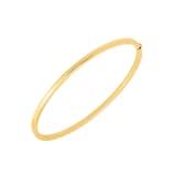 Roberto Coin 18K Yellow Gold Designer Gold Oval Bangle