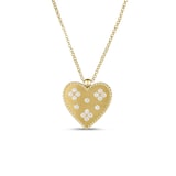Roberto Coin 18K Yellow Gold Venetian Princess Medium Heart Necklace