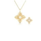 Roberto Coin 18K Yellow Gold Venetian Princess Diamond Necklace
