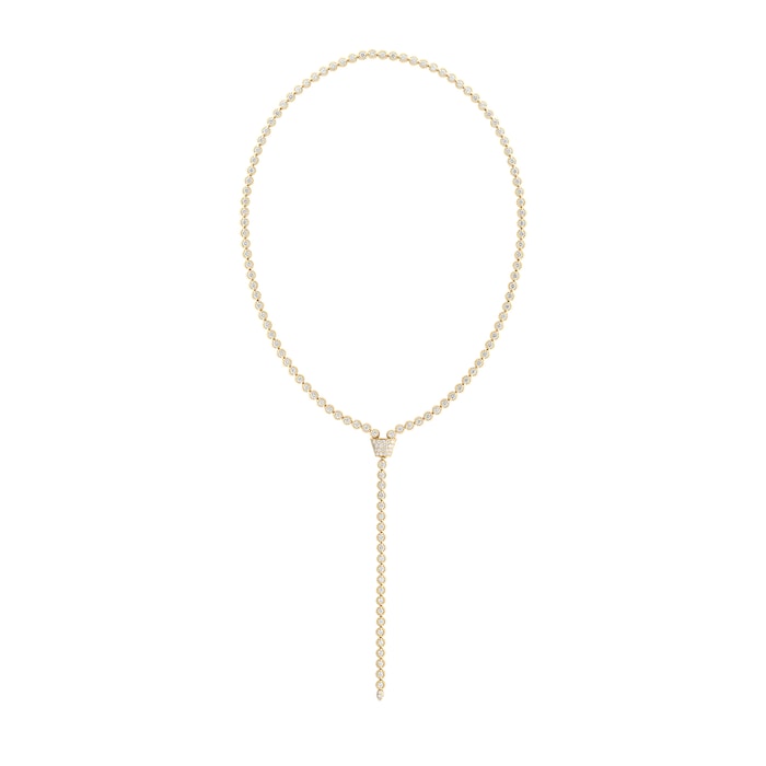 Roberto Coin 18K Yellow Gold Cento Diamond Lariat Necklace