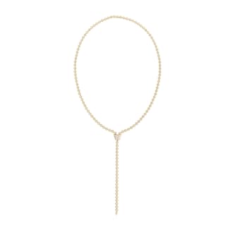 Roberto Coin 18K Yellow Gold Cento Diamond Lariat Necklace