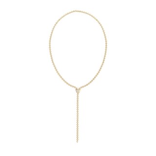 Carissima Gold Collana Oro Giallo 9kt (375) Con Zirconi Cubici Rotondi - 1.19.7690, In Elegante Scatola Regalo