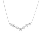 Roberto Coin 18K White Gold Cento Diamond Necklace
