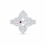 Roberto Coin Venetian Princess 18ct White Gold Diamond Ring