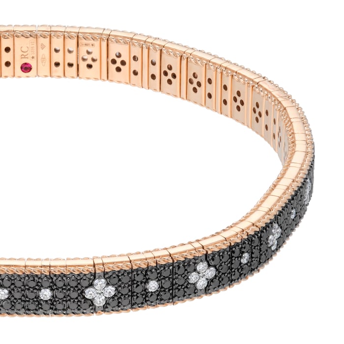 Roberto Coin Venetian Princess 18ct Rose Gold Diamond Bracelet