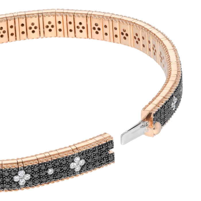 Roberto Coin Venetian Princess 18ct Rose Gold Diamond Bracelet