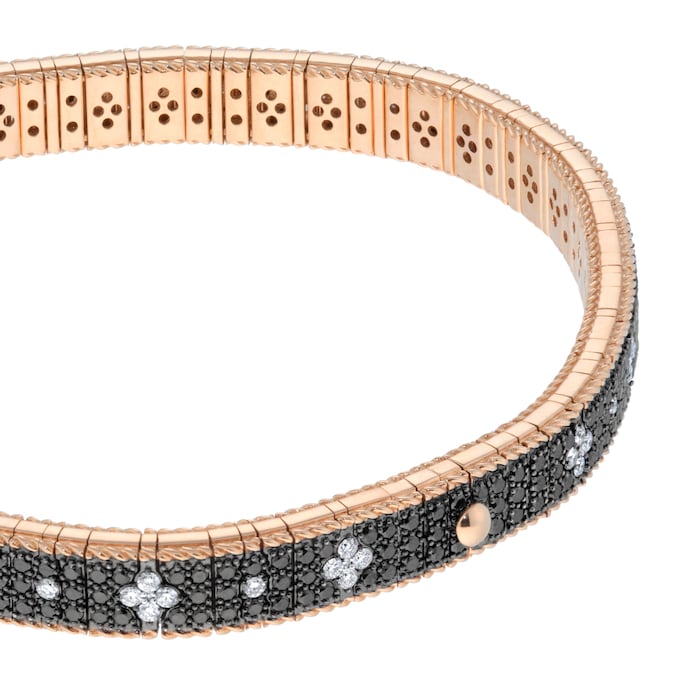 Roberto Coin Venetian Princess 18ct Rose Gold Diamond Bracelet