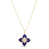 Roberto Coin Venetian Princess 18ct Yellow Gold 0.11ct Diamond Pendant Necklace