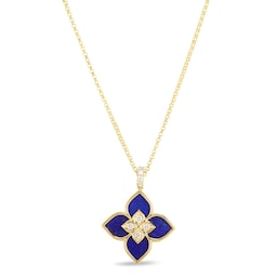 37523931 - Venetian Princess 18ct Yellow Gold 0.11ct Diamond Pendant