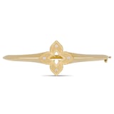 Roberto Coin Venetian Princess 18ct Yellow Gold 0.06ct Diamond Bangle