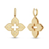 Roberto Coin Venetian Princess 18ct Yellow Gold 0.46ct Diamond Hoop Earrings
