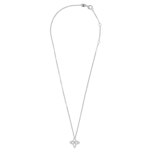 Roberto Coin Diamond Princess 18ct White Gold 0.50ct Diamond Pendant