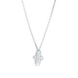 Roberto Coin Diamond Princess 18ct White Gold 0.16ct Diamond Pendant