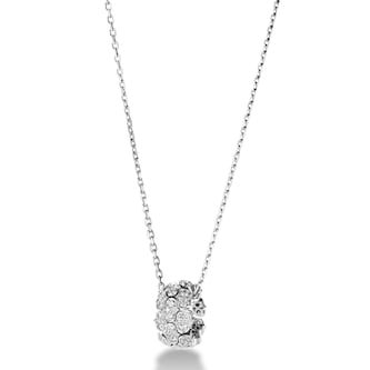 Roberto Coin 18K Yellow Gold Cobra Diamond Necklace