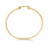 Roberto Coin Princess Flower 18ct Yellow Gold 0.15ct Diamond Bracelet