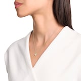 Roberto Coin Princess Flower 18ct Yellow Gold 0.20ct Diamond Necklace