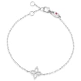 Roberto Coin Diamond Princess 18ct White Gold 0.16ct Diamond Bracelet