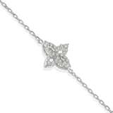 Roberto Coin Diamond Princess 18ct White Gold 0.16ct Diamond Bracelet