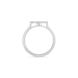 Roberto Coin Diamond Princess 18ct White Gold 0.16ct Diamond Ring