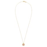 Roberto Coin Venetian Medallions 18ct Yellow Gold 0.06ct Diamond & Mother Of Pearl Pendant Necklace