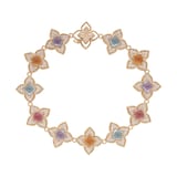 Roberto Coin 18K Rose Gold Venetian Princess Carnival Diamond & Mixed Gemstone Necklace