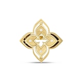 Roberto Coin 18K Yellow Gold Venetian Princess Diamond Flower Ring - Ring Size 6.5
