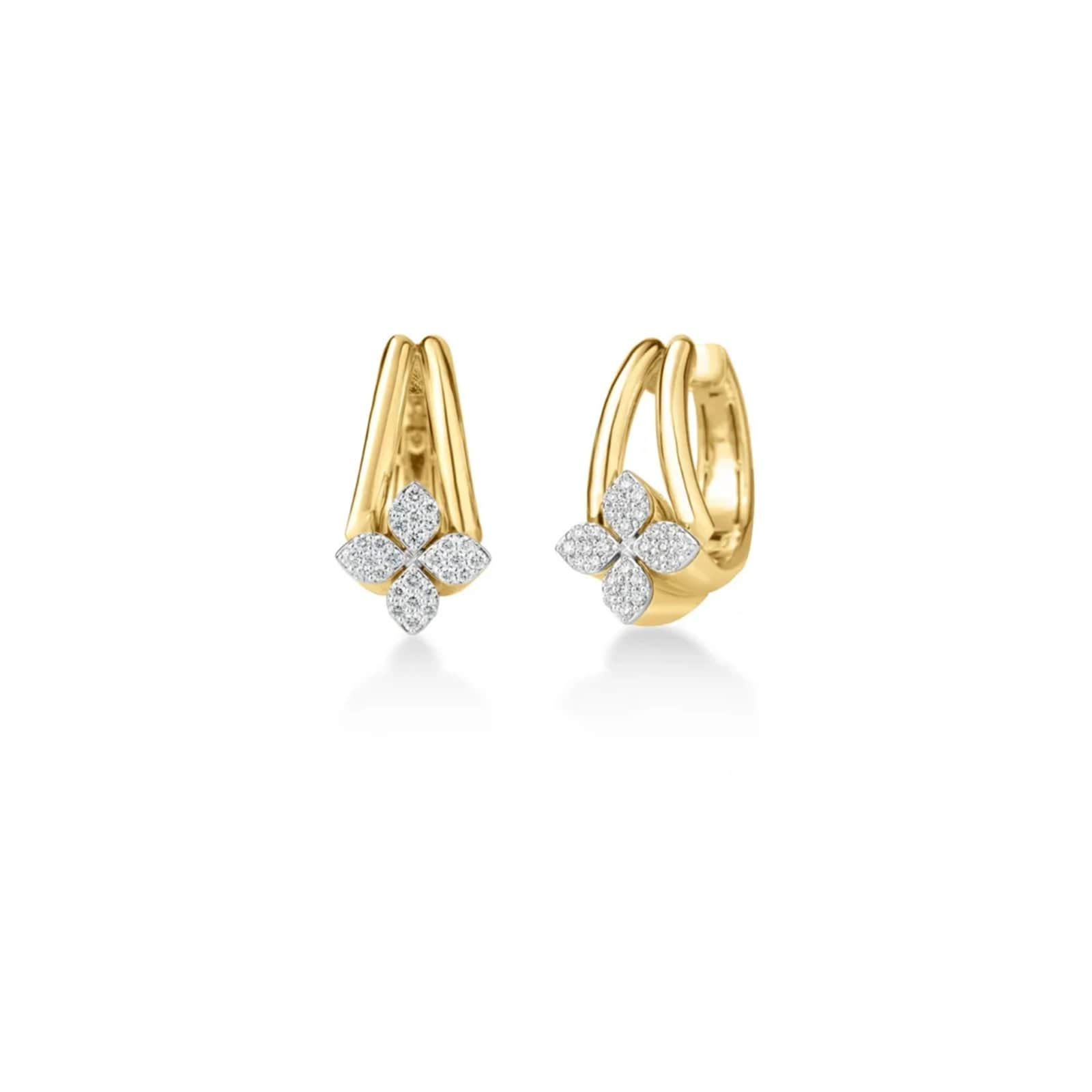 Roberto Coin 18K Yellow Gold Love In Verona Diamond Double Row