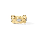 Roberto Coin 18K Yellow Gold Cobra Diamond Flex Ring - Ring Size 6.5