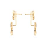 Roberto Coin Princess Star 18ct Yellow Gold 0.62ct Diamond Stud Earrings