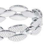 Roberto Coin Retro 18ct White Gold 6.82ct Diamond Bracelet