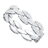 Roberto Coin Retro 18ct White Gold 6.82ct Diamond Bracelet